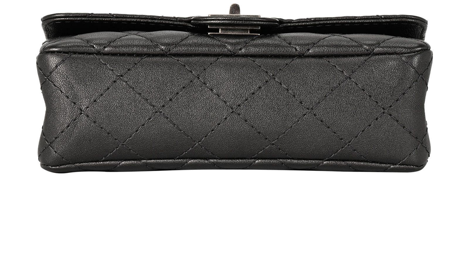 Reissue Belt Bag, &pound;1,800, Handbags, Grey, Faux Leather/Lambskin Leather/Leather, Top view
